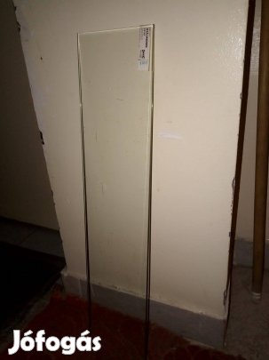 IKEA Hjalmaren edzett üveg polc 12,5x60cm újszerű