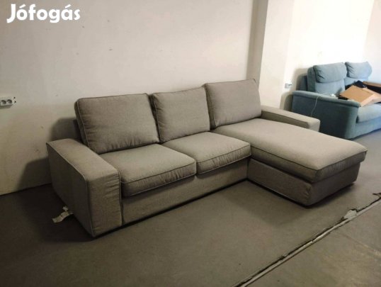 IKEA Kivik 3 sz. sarokkanapé Tibbleby bész-szürke