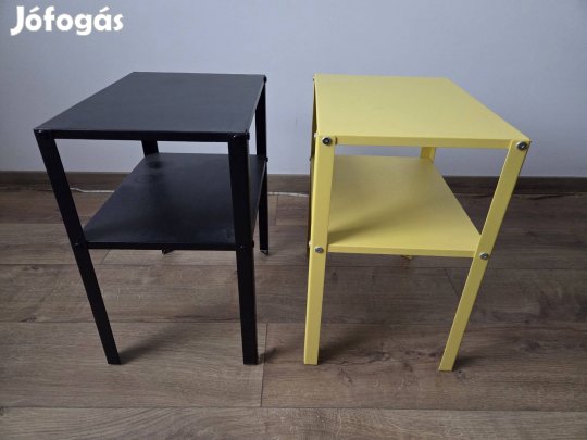 IKEA Knarrevik éjjeliszekrény pár sárga fekete 