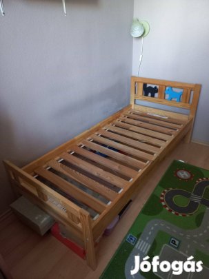IKEA Kritter gyerekágy 70*160 ágykeret + ágyrács 15ezerért eladó