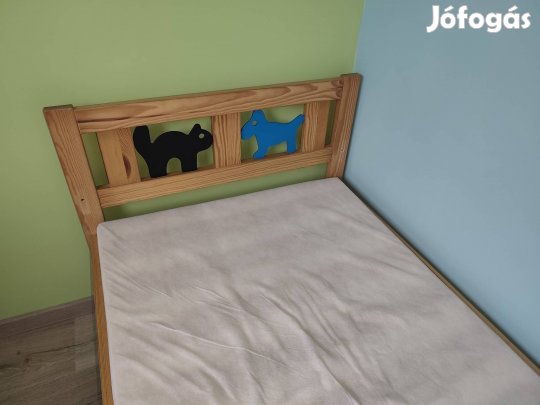 IKEA Kritter gyerekágy matraccal
