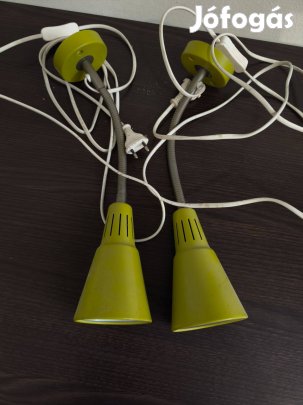 IKEA Kvart '80s retro falilámpa 2db