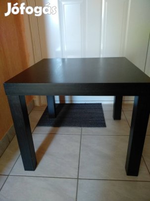 IKEA Lack fekete dohányzó asztal 55*55 cm