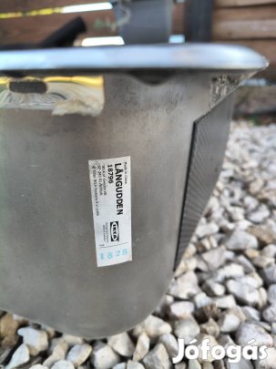 IKEA Langudden rozsdamentes egymedencés mosogató (46x46cm)