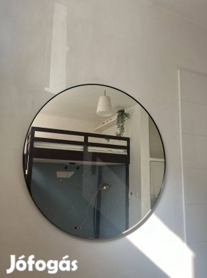 IKEA Lindebyn 110cm fekete keretes fali tükör eladó ikea