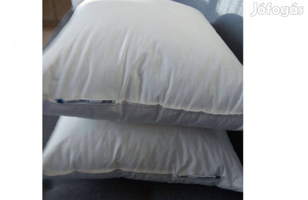 IKEA Lundtrav új félpárna, kacsatoll és pehely töltet. 50x60 cm