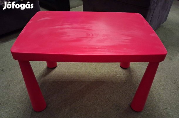 IKEA Mammut gyerekasztal, piros