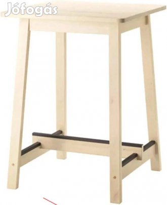 IKEA Norraker tömör nyírfa bárasztal