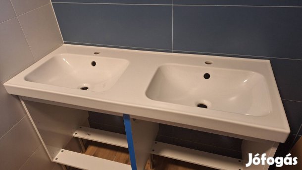 IKEA Odensvik dupla mosdó 123 x 49 x 6