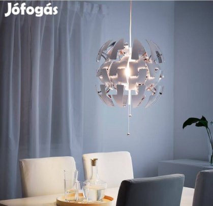 IKEA PS 2014 Star Wars Függőlámpa, halálcsillag lámpa - fehér/ezüstszí