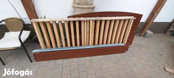 IKEA Ramberg 160x200 franciaágy +ágyrács+ középléc