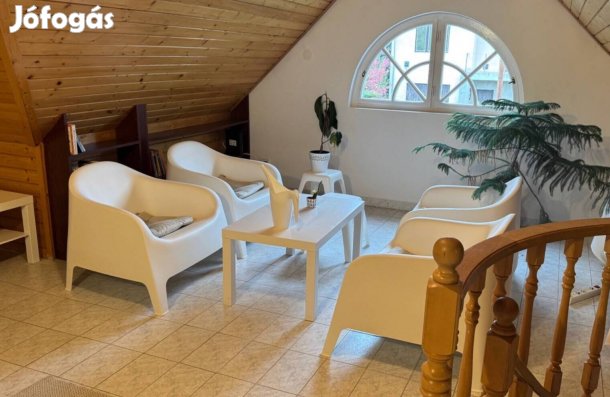 IKEA Skarpö kültéri, beltéri, kerti fotel 4db + asztal