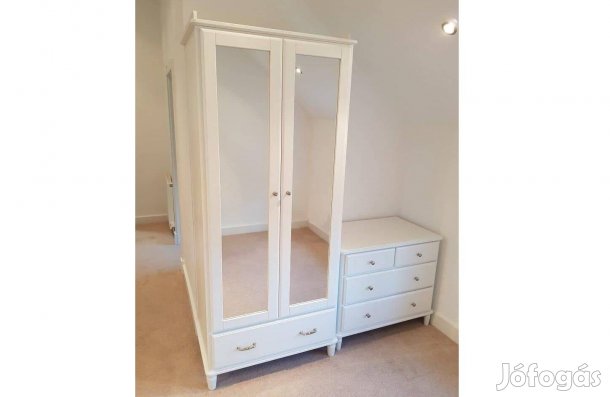 IKEA Tyssedal tükrös gardróbszekrény, prémium