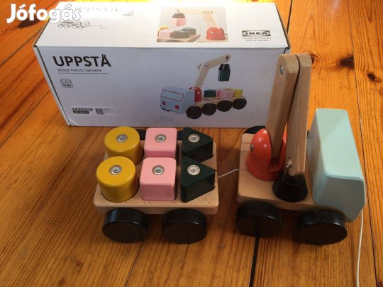 IKEA Uppsta daru fajáték mágneses kockákkal