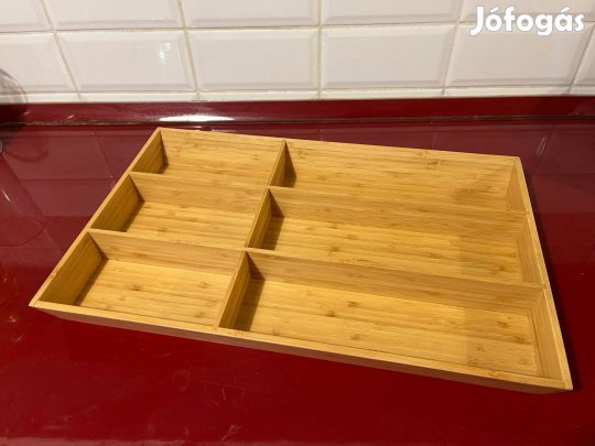 IKEA Variera bambusz evőeszköztartó
