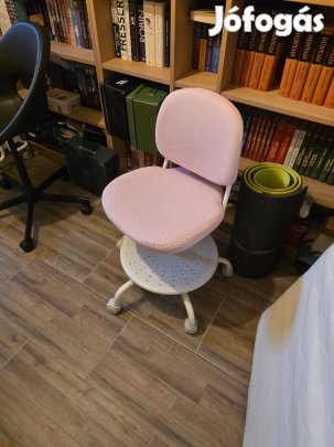 IKEA Vimund gyerek forgószék, rózsaszín