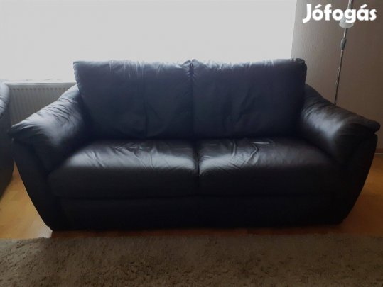 IKEA bőr kanapé + fotel