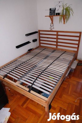 IKEA fenyő ágykeret, ágyrács