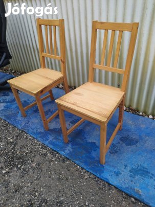 IKEA fenyöfa étkező székek 