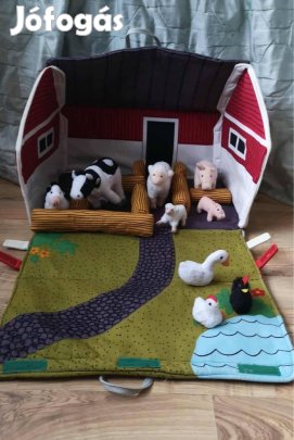 IKEA hordozható textil farm,kiegészítőkkel