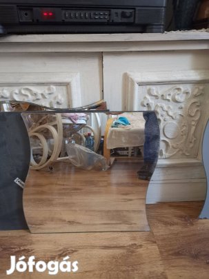 IKEA hullám formájú fali tükör 40x42cm falitükör