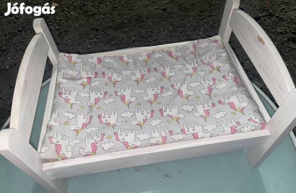 IKEA játék fa babaágy