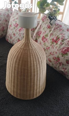 IKEA leran rattan lámpa