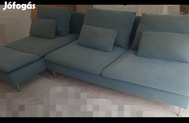 IKEA söderhamn kanapé fekvőfotellel 