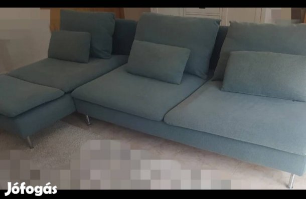 IKEA söderhamn kanapé fekvőfotellel 