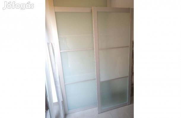 IKEA tolóajtós gardrób szekrény, tolóajtó 150x200cm es szekrényhez