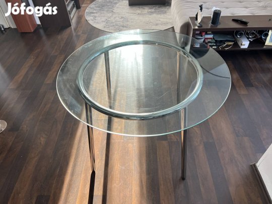 IKEA üveg étkezőasztal