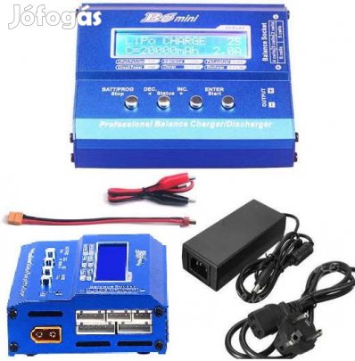 IMAX B6 Mini Akku Töltő Ballanszerrel 6A 2-20V  (5347)