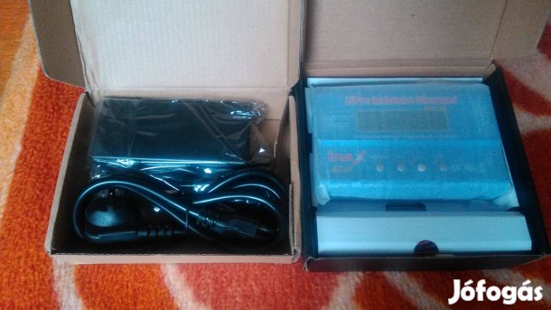 IMAX B6 töltő adapterrel, T-plug csatlakozó készlettel eladó!