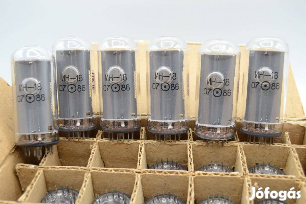 IN-18 Nixie csövek elektroncsövek elektroncső IN18