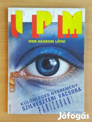 IPM Interpress Magazin 1991-06 szám Led Zeppelin Deep Purple