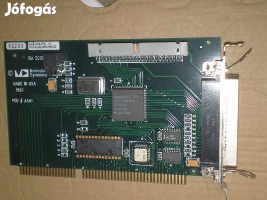 ISA SCSI kártya, SCSI card, Molecular D. 0226-676 v1