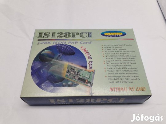 ISDN kártya -retro-