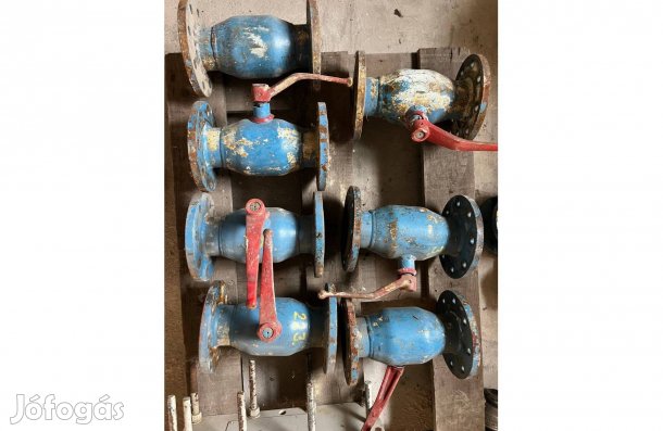 ISG Uniball PN16 DN80 karimás tolószelep Használt, megkímélt állapot