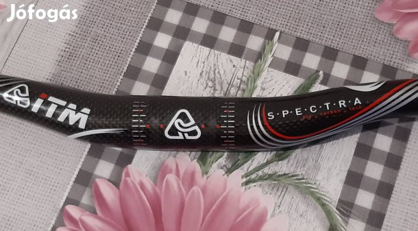 ITM Spectra karbon alu kormány, riser. Újszerű!