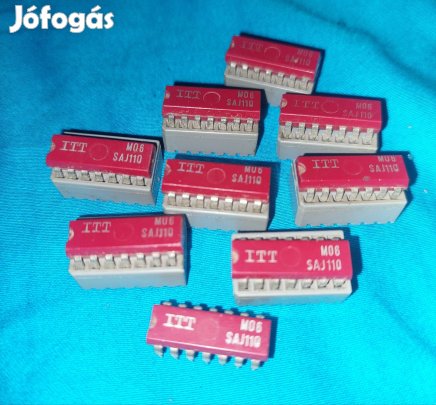 ITT Saj110 frekvenciaosztó IC orgona szintetizátor
