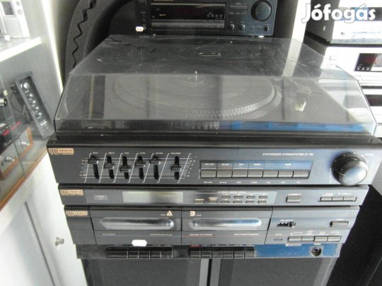 ITT St-743 retro lemezjátszós/rádiós music center