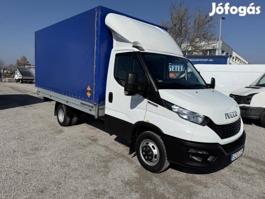 IVECO Daily 35C18 4.2m plató-ponyva.duplakerék...