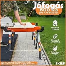IXES munkaállvány állítható magasságú | max. 600 kg teherbírás |