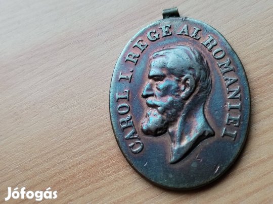 I.Károly Román Király 1913-as Balkáni háborús kitüntetés