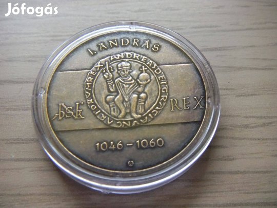 I. András 2023 Emlékérem Zárt Kapszulában