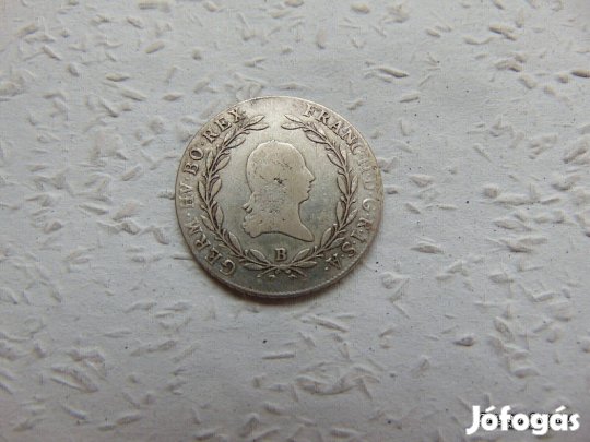 I. Ferenc ezüst 20 krajcár 1803 B Körmöcbánya