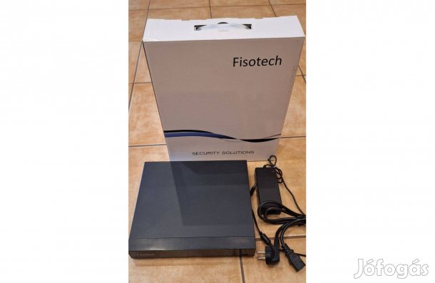 I. Fisotech Nvr 9 csatornás 4K IP kamera videórögzítő