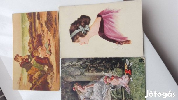 I. Világháborús 1917-es képeslap eredeti 3 db