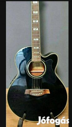 Ibanez AEL 30SE-BK Cutaway Electric Acoustic Jumbo Guitar!