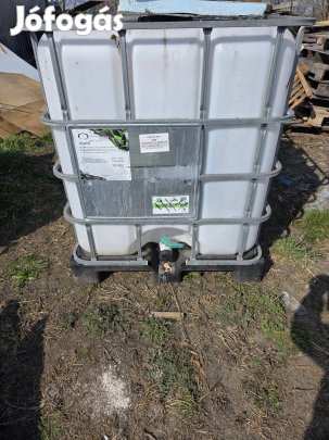 Ibc tartály eladó.